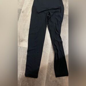 Women’s aerie offline leggings, black, medium.